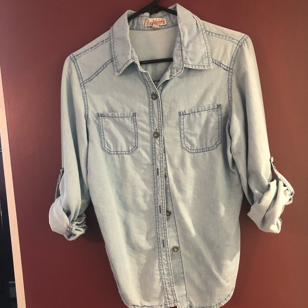 Penelope button down